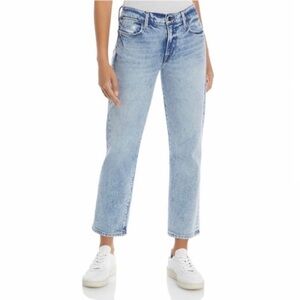 Frame Denim Le High Straight jeans high waist acid wash stretch 24